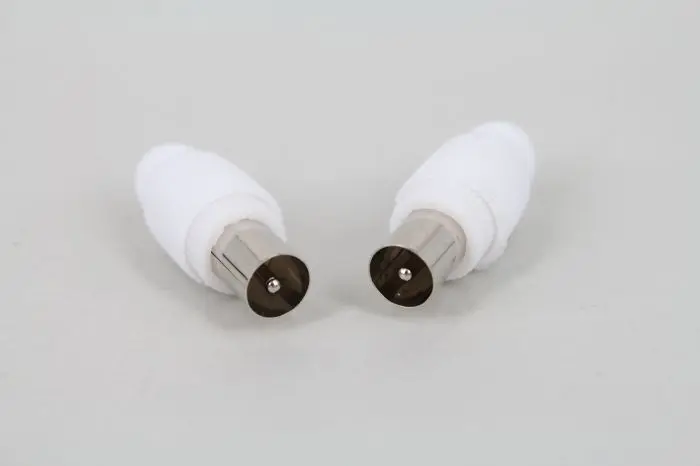 2pcs Cable plug welding free TV and plug RF and video frequency wire connector Antenna plug into
2pcs Cable plug welding free TV and plug RF and video frequency wire connector Antenna plug into