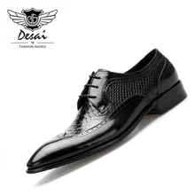 New Arrival Men's Carved Crocodile Pattern handmade Leather Business Dress Pointed Toe Lace Up Genuine Leather Shoes for Men
New Arrival Men's Carved Crocodile Pattern handmade Leather Business Dress Pointed Toe Lace Up Genuine Leather Shoes for Men