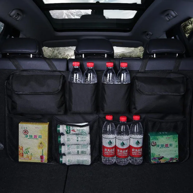 Car Trunk Organizer Adjustable Backseat Storage Bag Net High Capacity Multi-use Oxford Automobile Seat Back Sundries Bag Univers
Car Trunk Organizer Adjustable Backseat Storage Bag Net High Capacity Multi-use Oxford Automobile Seat Back Sundries Bag Univers