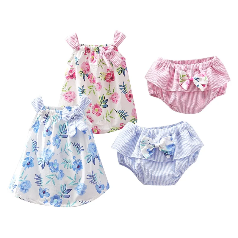 Baby Girl Dress Set Summer Stripe Print Bow Tie + Stripe Shorts Baby Clothes Set Fashion Beach Holiday Baby Girl Clothes
Baby Girl Dress Set Summer Stripe Print Bow Tie + Stripe Shorts Baby Clothes Set Fashion Beach Holiday Baby Girl Clothes
