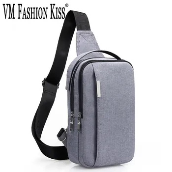 VM FASHION KISS Canvas Chest Bag Man Leisure Single Shoulder Package Male Package Oblique Satchel All-match Function Sling Bag
VM FASHION KISS Canvas Chest Bag Man Leisure Single Shoulder Package Male Package Oblique Satchel All-match Function Sling Bag