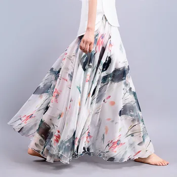Skirts Promotion Print Free Shipping 2019 2007 New Floor-mopping Half-length Skirt, Sand Summer Bohemia 8m Chiffon Skirt Fairy
Skirts Promotion Print Free Shipping 2019 2007 New Floor-mopping Half-length Skirt, Sand Summer Bohemia 8m Chiffon Skirt Fairy
