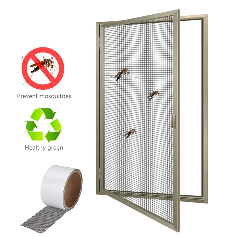 1 Roll 5*200cm Anti-Insect Fly Bug Mosquito Screen Door Window Net Mesh Repair Tape Patch Self Adhesive Sticker Tape Repair Tool
1 Roll 5*200cm Anti-Insect Fly Bug Mosquito Screen Door Window Net Mesh Repair Tape Patch Self Adhesive Sticker Tape Repair Tool