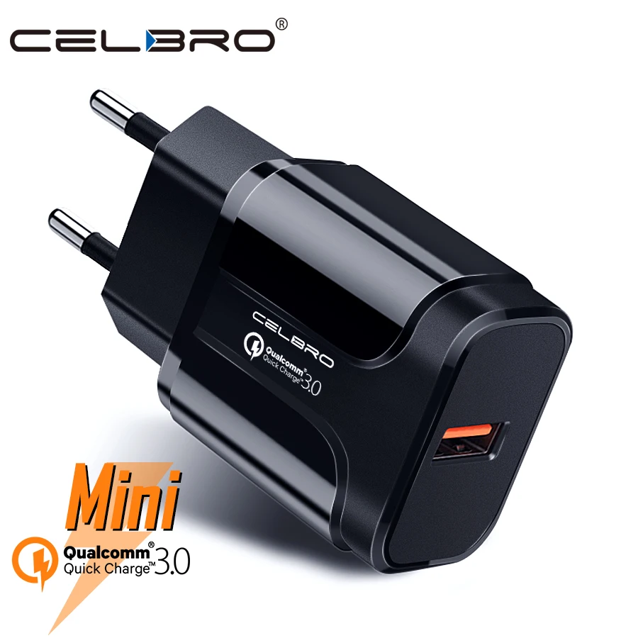 18W USB Charger Quick Charger 3.0 QC3.0 Fast Charging for iPhone Mi 9 A3 Redmi Note 7 8 K20 pro Wall Phone Charger EU US Adapter
18W USB Charger Quick Charger 3.0 QC3.0 Fast Charging for iPhone Mi 9 A3 Redmi Note 7 8 K20 pro Wall Phone Charger EU US Adapter