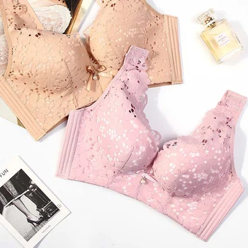 Fashion Bra One-piece Hollow Out Bralette Wireless Chest Padded Bras for Women Seamless Lace Bra Sexy Lingerie Women
Fashion Bra One-piece Hollow Out Bralette Wireless Chest Padded Bras for Women Seamless Lace Bra Sexy Lingerie Women