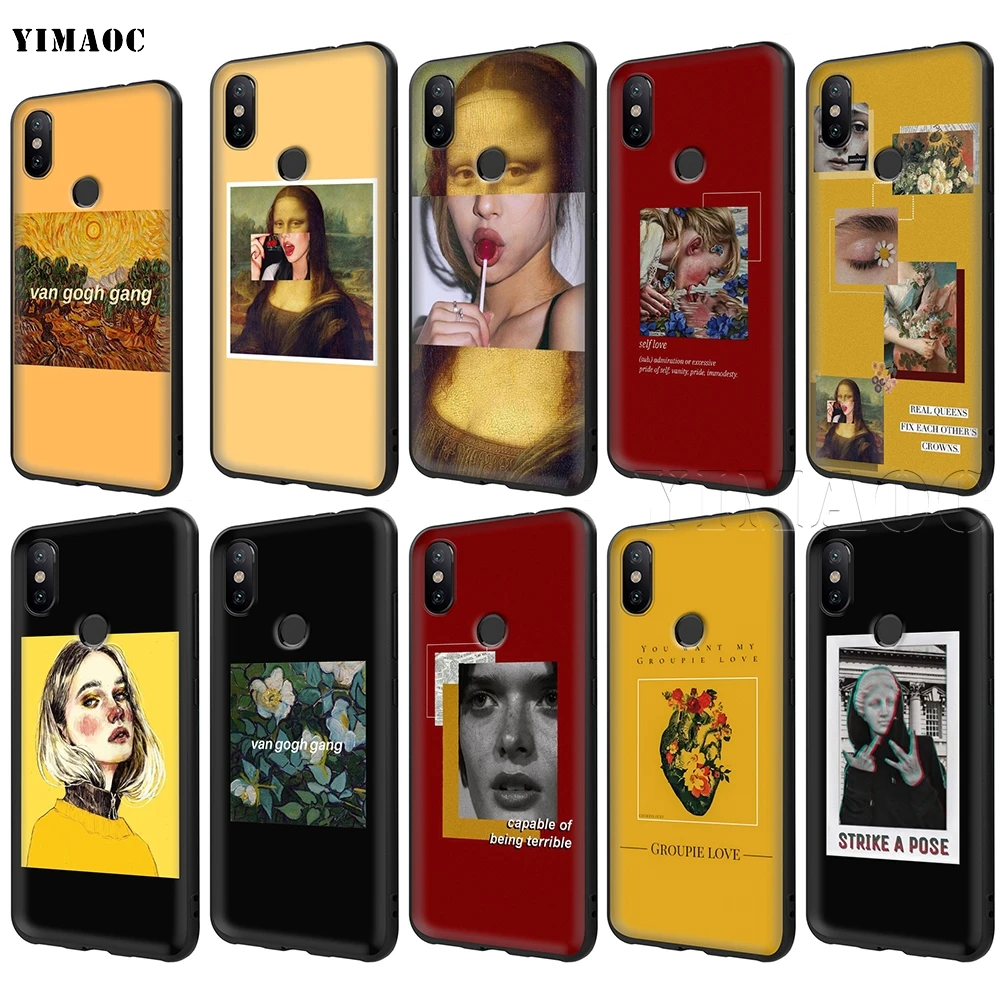 YIMAOC Art Aesthetic Van Gogh Mona Lisa David Soft Silicone Case for Xiaomi Redmi Note 4 4x 4a 5 5a 6 Pro Prime Plus
YIMAOC Art Aesthetic Van Gogh Mona Lisa David Soft Silicone Case for Xiaomi Redmi Note 4 4x 4a 5 5a 6 Pro Prime Plus