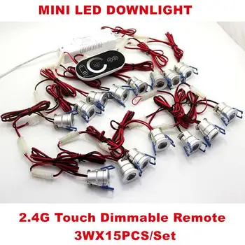 15pcs 3W Dimmable Mini LED Downlight 15x3W LED Recessed Ceiling Lamps Spot light AC110-240V +Driver+2.4G Dimmer Free shipping
15pcs 3W Dimmable Mini LED Downlight 15x3W LED Recessed Ceiling Lamps Spot light AC110-240V +Driver+2.4G Dimmer Free shipping
