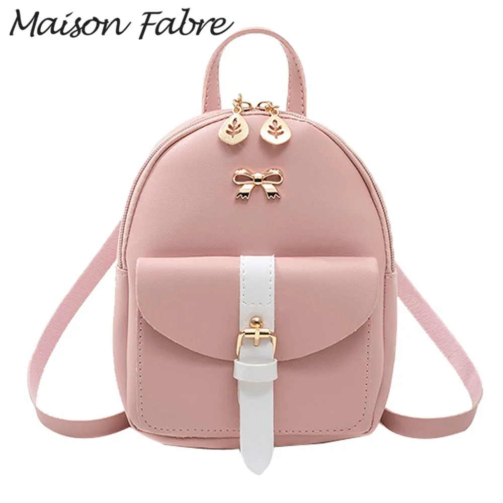 PU Leather Shoulder Bag,Little Cute Baby Pig Backpack,Portable Travel School Rucksack,Satchel with Top Handle
