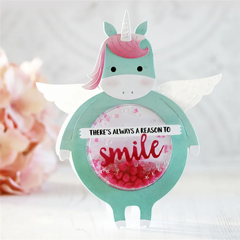 Eastshape Unicorn Dies Animals Cutting Die Metal Dies Craft Frame Father's Day Little Baby Scrapbooking for Card Making DIY
Eastshape Unicorn Dies Animals Cutting Die Metal Dies Craft Frame Father's Day Little Baby Scrapbooking for Card Making DIY