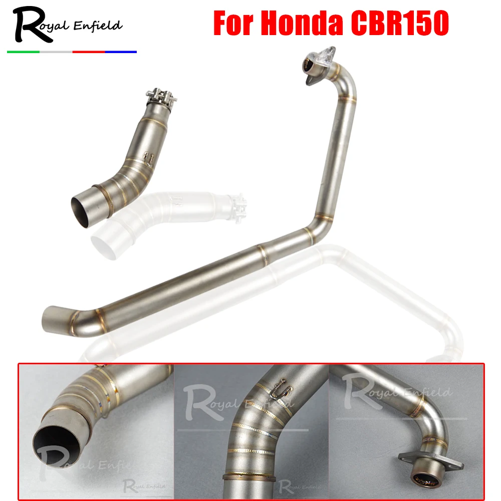 CBR 150 CB 150R For Honda CBR150 CB150R Slip-on Motorcycle Exhaust Front Middle Link Pipe Escape Moto Down Pipe Headers
CBR 150 CB 150R For Honda CBR150 CB150R Slip-on Motorcycle Exhaust Front Middle Link Pipe Escape Moto Down Pipe Headers
