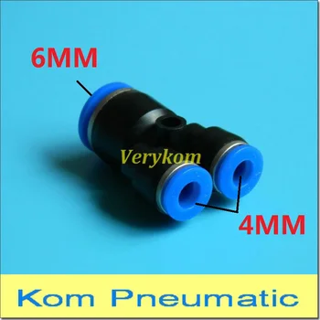 Wholesale Verykom Pneumatic 6mm To 4mm Reducing Air Fitting PW 6-4 Unequal Tube Hose Pipe Connector APW6-4 One Touch Y Coupling
Wholesale Verykom Pneumatic 6mm To 4mm Reducing Air Fitting PW 6-4 Unequal Tube Hose Pipe Connector APW6-4 One Touch Y Coupling
