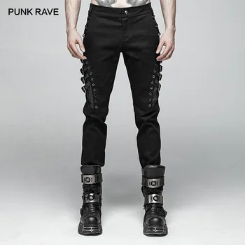 PUNK RAVE Men Punk Rock Personality Long Pants Fashion Casual Men Gothic Rivet Pants Streetwear Men Cotton Pencil Pants
PUNK RAVE Men Punk Rock Personality Long Pants Fashion Casual Men Gothic Rivet Pants Streetwear Men Cotton Pencil Pants