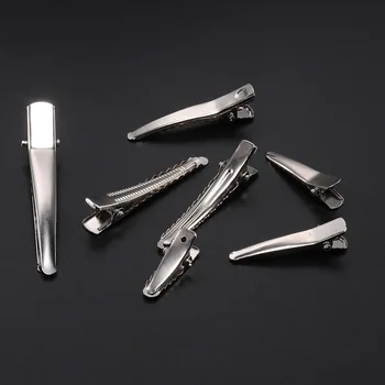20pcs/lot 25/30/40/45mm Metal Single Prong Alligator Hair Clip Base For DIY Hairpins Jewelry Making Findings Accessories
20pcs/lot 25/30/40/45mm Metal Single Prong Alligator Hair Clip Base For DIY Hairpins Jewelry Making Findings Accessories