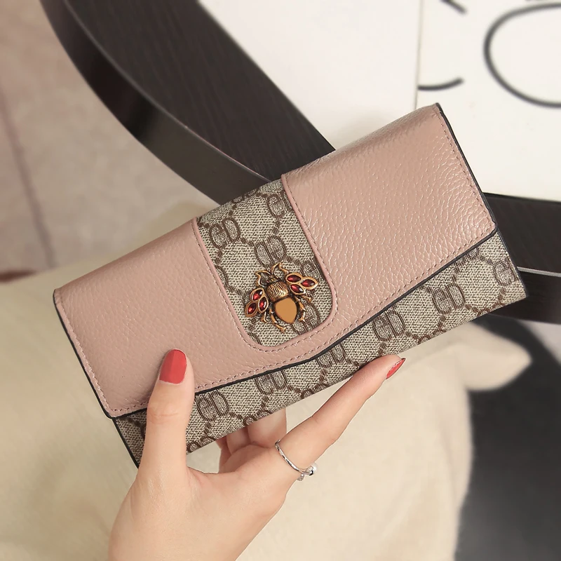 2019 new wallet female long section large capacity cowhide multi-card wallet leather wallet clutch bag lady
2019 new wallet female long section large capacity cowhide multi-card wallet leather wallet clutch bag lady