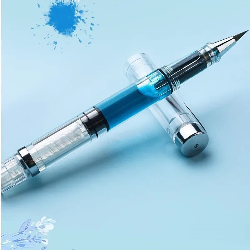 1 PC Creative Writing Brush Pen Transparent Fountain Pen Student Painting Graffiti Calligraphy Pens School Art Supplies 03929
1 PC Creative Writing Brush Pen Transparent Fountain Pen Student Painting Graffiti Calligraphy Pens School Art Supplies 03929
