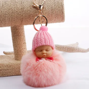 Plush pendant toy Meng sleeping doll hair ball keychain Bow plush doll Korean female bag car cartoon hanging ornaments
Plush pendant toy Meng sleeping doll hair ball keychain Bow plush doll Korean female bag car cartoon hanging ornaments