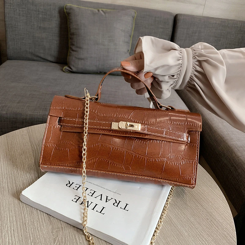 Fashion Women Handbags Flap Chains Top-handle Bag High Quality Lady Clutch Totes Shopping Party Shoulder Messenger Crossbody Bag
Fashion Women Handbags Flap Chains Top-handle Bag High Quality Lady Clutch Totes Shopping Party Shoulder Messenger Crossbody Bag