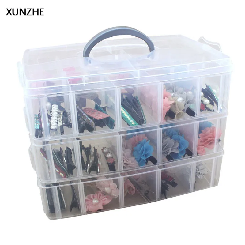 XUNZHE 1PC Transparent Plastic Storage Box 3 Layer Detachable Finishing Box Multi - Function Jewelry Screws Sundries Organizers
XUNZHE 1PC Transparent Plastic Storage Box 3 Layer Detachable Finishing Box Multi - Function Jewelry Screws Sundries Organizers
