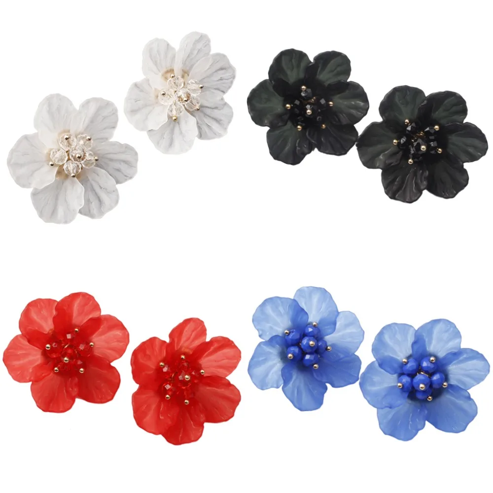 JAVRICK Romantic Floral Earrings Ear Stud Chic Women Jewelry Flower Lady For Wedding Bride Gifts
JAVRICK Romantic Floral Earrings Ear Stud Chic Women Jewelry Flower Lady For Wedding Bride Gifts