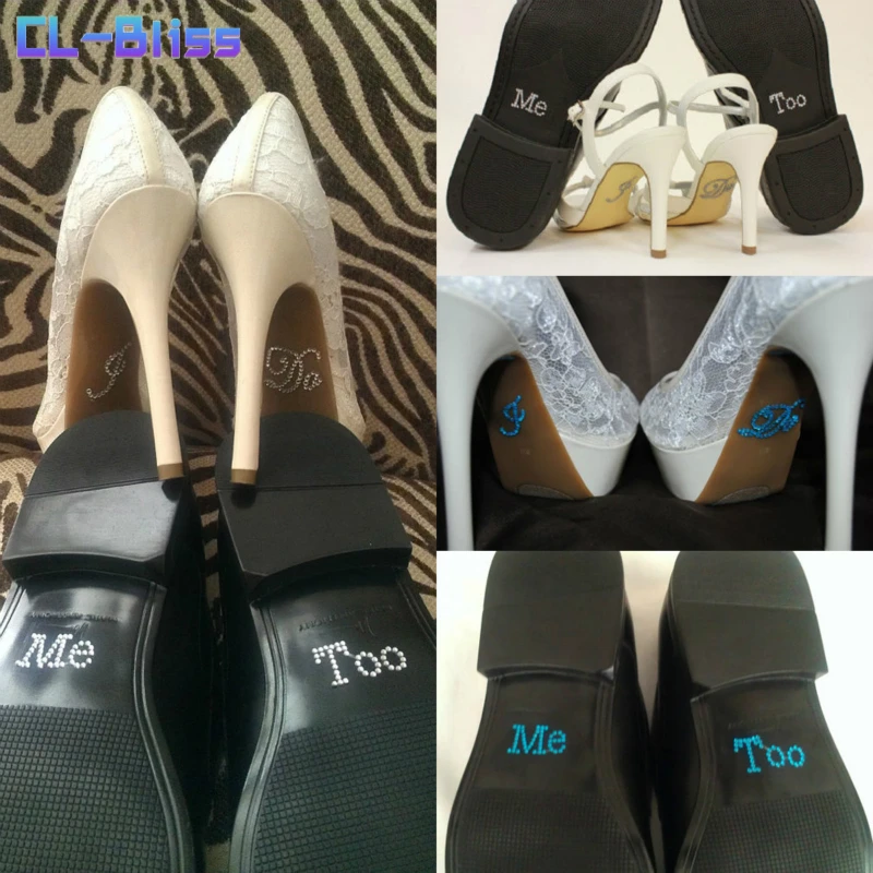 Romantic Wedding Decoration (I DO / ME TOO) Rhinestones Shoe Sticker Party Valentine DIY Decoration Bachelor Hen Party Decor,B
Romantic Wedding Decoration (I DO / ME TOO) Rhinestones Shoe Sticker Party Valentine DIY Decoration Bachelor Hen Party Decor,B