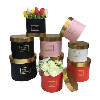 Gold color cover round florist flower packing box 2020 New design Christmas thanksgiving gift box ,Valentines's day present box
Gold color cover round florist flower packing box 2020 New design Christmas thanksgiving gift box ,Valentines's day present box
