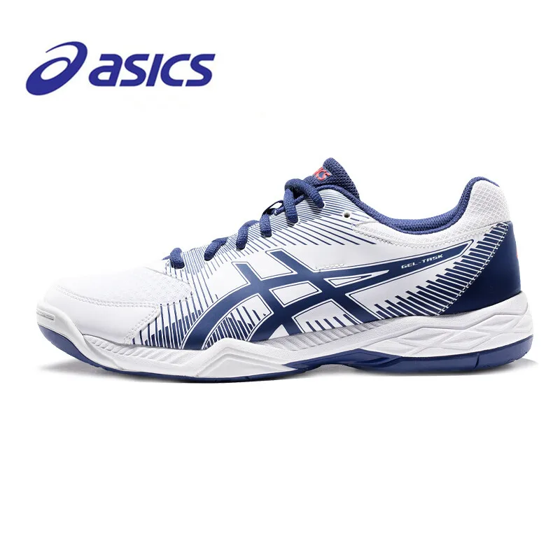 Натуральная Asics GEL задача Профессиональные волейбол обувь Для мужчин спортивные