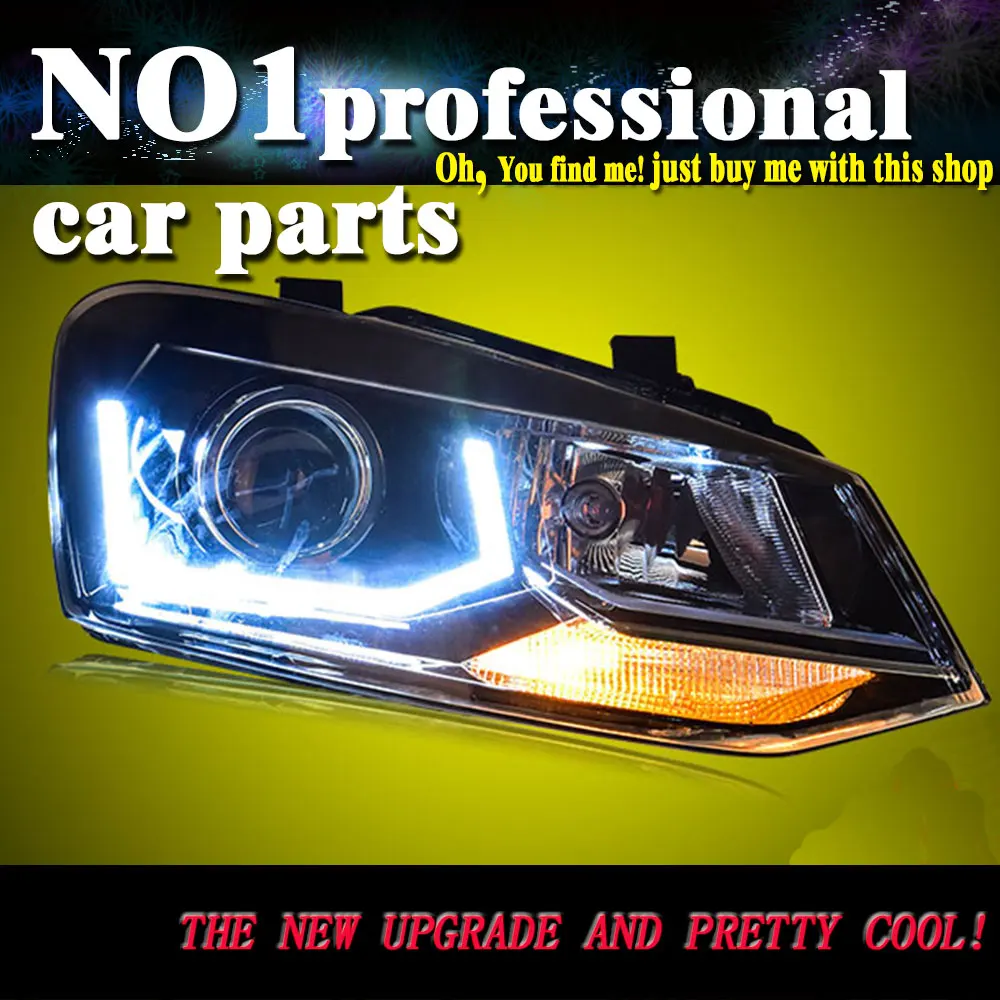 OUMIAOCar Styling 2009-2015 for VW Polo Headlights New Polo LED Headlight Cruiser drl Lens Double Beam H7 HID Xenon
OUMIAOCar Styling 2009-2015 for VW Polo Headlights New Polo LED Headlight Cruiser drl Lens Double Beam H7 HID Xenon