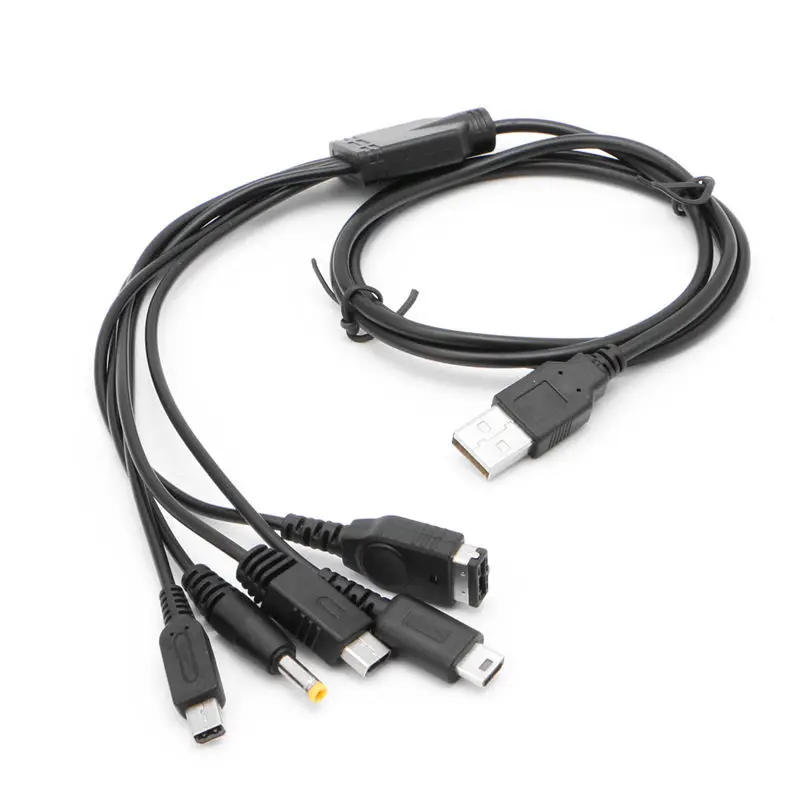 OOTDTY 5 in 1 USB Charging Cable Charger For Nintendo GBA SP For WII U 3DS NDSL XL DSI PSP
OOTDTY 5 in 1 USB Charging Cable Charger For Nintendo GBA SP For WII U 3DS NDSL XL DSI PSP