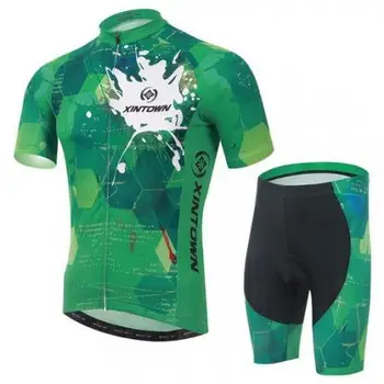XINTOWN New Men Cycling Jersey Sets Green Bicycle Top Bike Clothing Suits Cycling Wear Shirts mtb Garment Clothes
XINTOWN New Men Cycling Jersey Sets Green Bicycle Top Bike Clothing Suits Cycling Wear Shirts mtb Garment Clothes