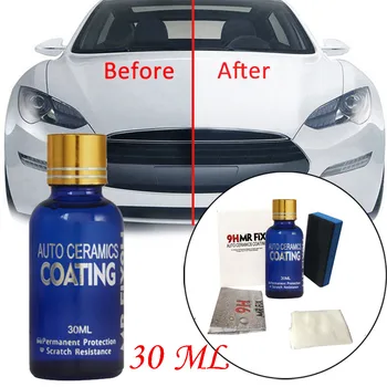 Car Scratch Remover Car Polish Nonflammable 9H Ceramic 30ML Car Oxidation Liquid Ceramic Coat Super Hydr жидкое стекло ##0
Car Scratch Remover Car Polish Nonflammable 9H Ceramic 30ML Car Oxidation Liquid Ceramic Coat Super Hydr жидкое стекло ##0