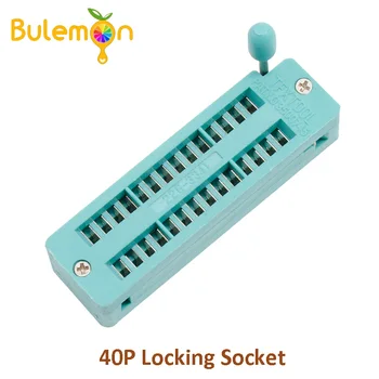 5pcs/lot 40P Locking Block, IC Convertible Seat, IC Test Socket Chip Base Integrated Circuit Socket
5pcs/lot 40P Locking Block, IC Convertible Seat, IC Test Socket Chip Base Integrated Circuit Socket