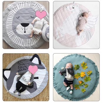 90CM INS Baby Animal Play Mats Kids Cotton Carpet Floor Rug Baby Rabbit Bunny Play Mat For Gym Blanket Children Room Decor
90CM INS Baby Animal Play Mats Kids Cotton Carpet Floor Rug Baby Rabbit Bunny Play Mat For Gym Blanket Children Room Decor