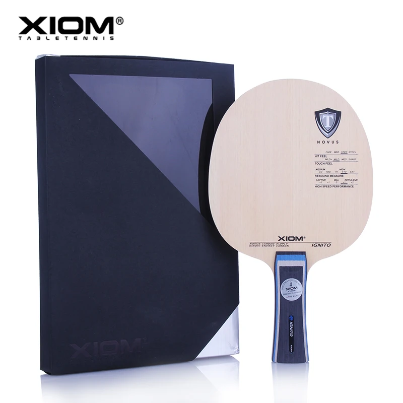 XIOM IGNITO ( 5 Ply Wood, OFF+) Table Tennis Blade Ping Pong Racket Bat Tenis De Mesa Paddle
XIOM IGNITO ( 5 Ply Wood, OFF+) Table Tennis Blade Ping Pong Racket Bat Tenis De Mesa Paddle