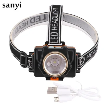 2 Mode Built-in Rechargeable Battery Headlamp Aluminum alloy Camping Climbing 180 degree USB Cable Headlight
2 Mode Built-in Rechargeable Battery Headlamp Aluminum alloy Camping Climbing 180 degree USB Cable Headlight