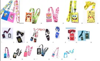 319pcs cartoon Card Holder Identity Badge with Lanyard Neck Strap Card Bus ID Holders With Key Chain
319pcs cartoon Card Holder Identity Badge with Lanyard Neck Strap Card Bus ID Holders With Key Chain