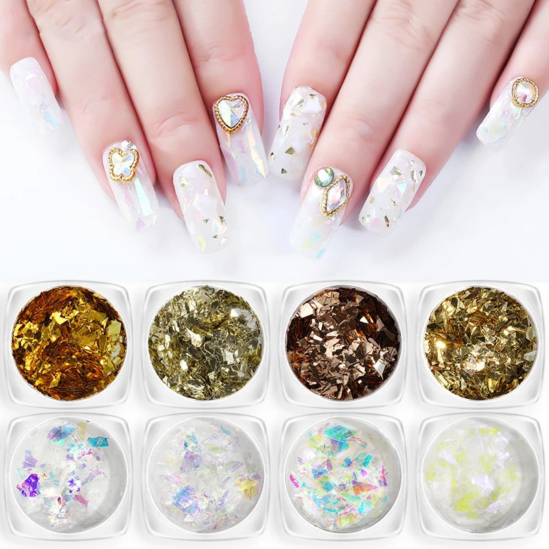 New Nail Stickers on Nails glass Stickers for Irregular Symphony Illusion Nail SequinsStickers Decals
New Nail Stickers on Nails glass Stickers for Irregular Symphony Illusion Nail SequinsStickers Decals