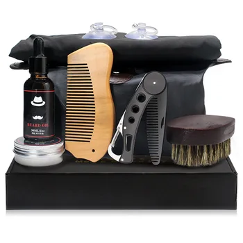 7Pcs Professional Beard Suit Beard Comb Brush Cream Oil Set Beard Styling Cleaning Kit for Men
7Pcs Professional Beard Suit Beard Comb Brush Cream Oil Set Beard Styling Cleaning Kit for Men