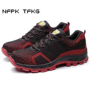 men fashion large size breathable mesh steel toe caps work safety summer shoes non-slip platform anti-puncture tooling boots
men fashion large size breathable mesh steel toe caps work safety summer shoes non-slip platform anti-puncture tooling boots