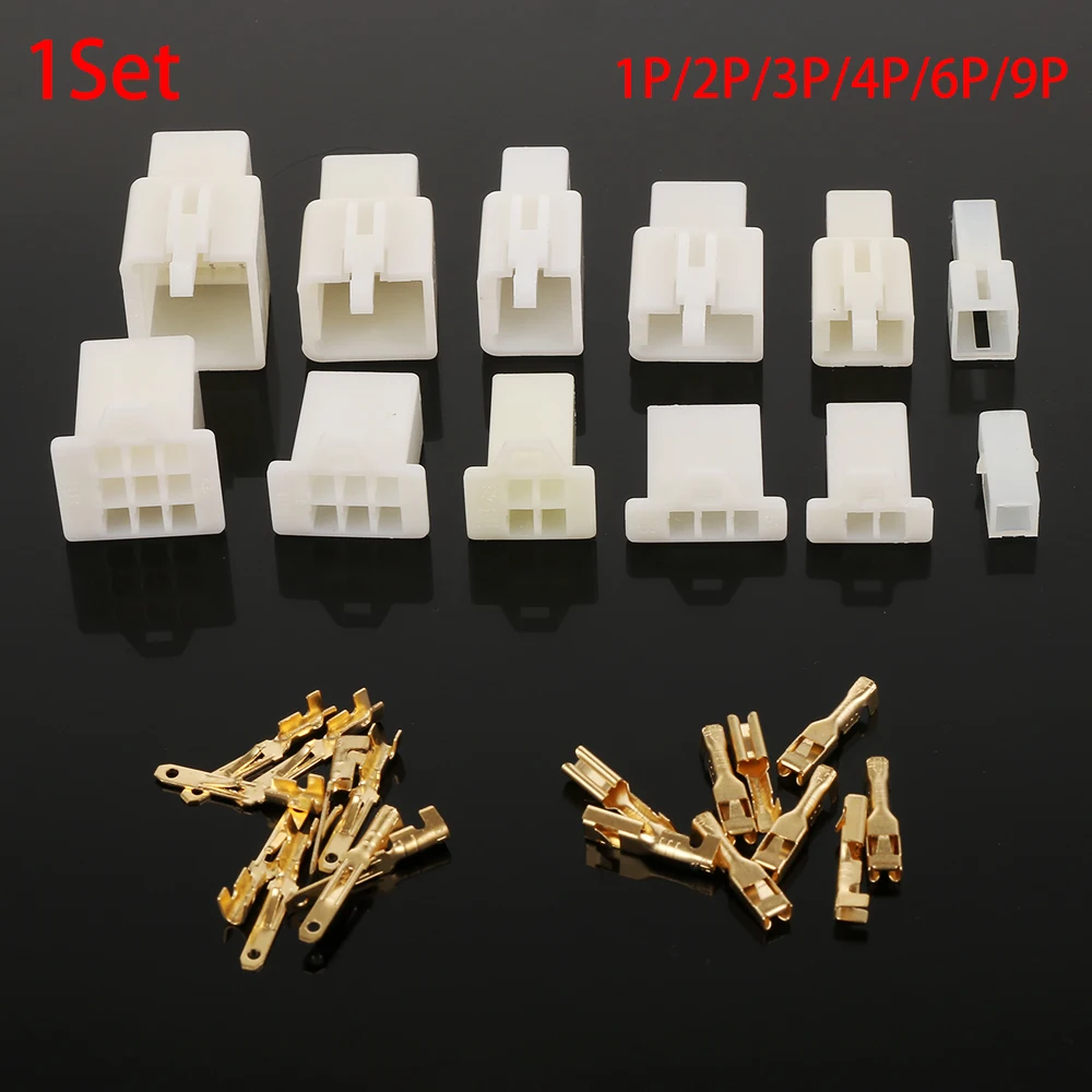 1/5/10Sets 2.8mm Electrical wire Connector Male Female Motorcycle terminal plug Kits
1/5/10Sets 2.8mm Electrical wire Connector Male Female Motorcycle terminal plug Kits