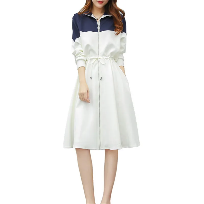 2018 Spring Autumn Elegant Patchwork A-line Empire Woman Dress Female Color Block Long Sleeve Stand Zipper Dresses Veatidos P217
2018 Spring Autumn Elegant Patchwork A-line Empire Woman Dress Female Color Block Long Sleeve Stand Zipper Dresses Veatidos P217