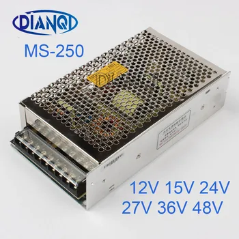 DIANQI 48V 36V Mini Size Switching Power Supply adjustable 12V 250W ac to dc regulator for LED strip ms-250 15V 5V 24V
DIANQI 48V 36V Mini Size Switching Power Supply adjustable 12V 250W ac to dc regulator for LED strip ms-250 15V 5V 24V