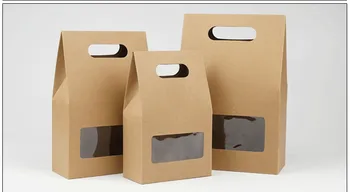 20Pcs/Lot 10.5*15+6cm Bottom Kraft Paper Stand Up Bags With Rectangle Clear Window Nuts Pack For Event Doypack Pouch With Handle
20Pcs/Lot 10.5*15+6cm Bottom Kraft Paper Stand Up Bags With Rectangle Clear Window Nuts Pack For Event Doypack Pouch With Handle