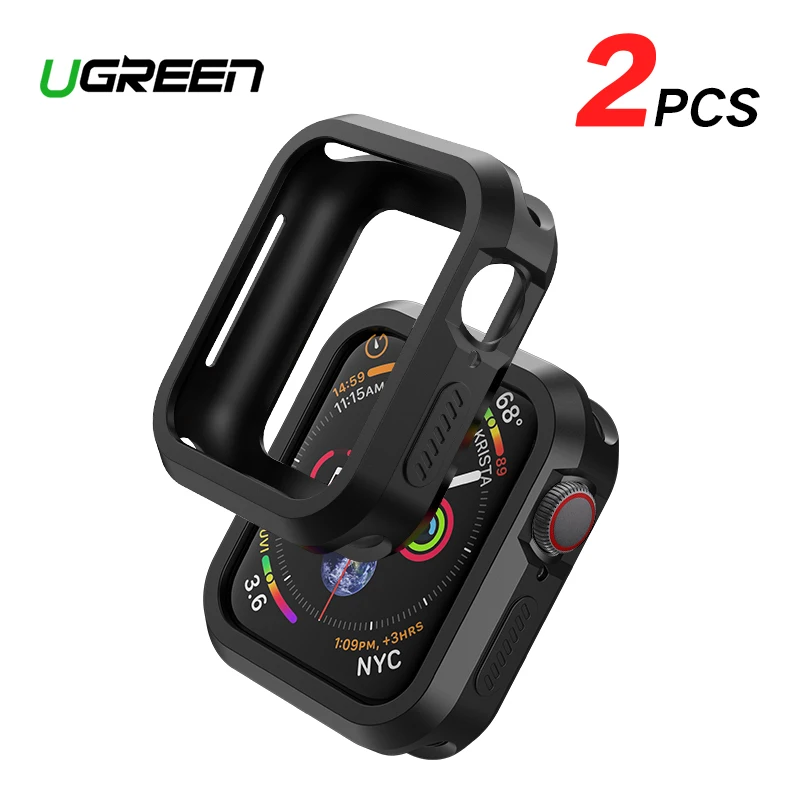 Ugreen 2PCS Case For Apple Watch Protector Case Series 4 44mm Screen Protector Cover Black & Clear For Apple Watch 4 Protector
Ugreen 2PCS Case For Apple Watch Protector Case Series 4 44mm Screen Protector Cover Black & Clear For Apple Watch 4 Protector