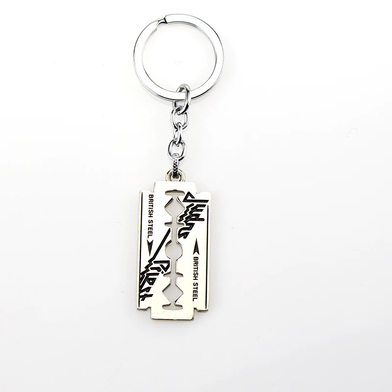 2017 Fashion Jewelry British Rock Band Judas Priest 2 Metal Blade Keychain Pendant Fashion Key Chain Ring Gift For Men
2017 Fashion Jewelry British Rock Band Judas Priest 2 Metal Blade Keychain Pendant Fashion Key Chain Ring Gift For Men