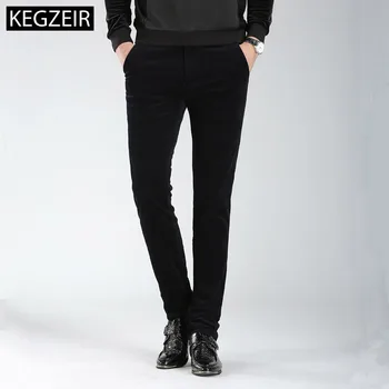 Winter Plus Velvet Corduroy Trousers Men Casual Slim Fit Pants For Men Zipper Warm Mens Stretch Pants Big Size Pantalon Hombre
Winter Plus Velvet Corduroy Trousers Men Casual Slim Fit Pants For Men Zipper Warm Mens Stretch Pants Big Size Pantalon Hombre