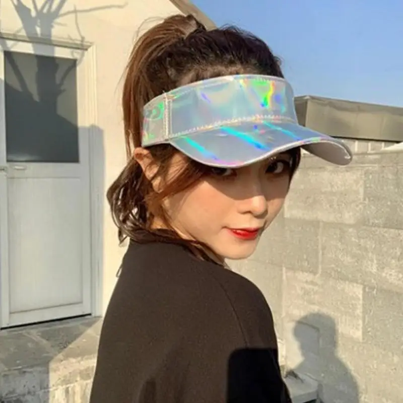 Fashion Summer Women Men Sun Hat Candy Color Transparent Empty Top Plastic PVC Sunshade Hat Visor Caps Causal Sun Hat
Fashion Summer Women Men Sun Hat Candy Color Transparent Empty Top Plastic PVC Sunshade Hat Visor Caps Causal Sun Hat