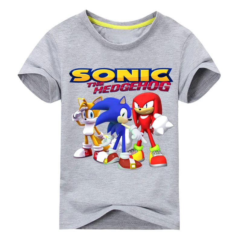 3D Cartoon Sonic Game Print Kids T-shirts Costume Boys Girls Summer Short Sleeve T-shirt Clothing Children Tee Tops Clothe 2-11T
3D Cartoon Sonic Game Print Kids T-shirts Costume Boys Girls Summer Short Sleeve T-shirt Clothing Children Tee Tops Clothe 2-11T