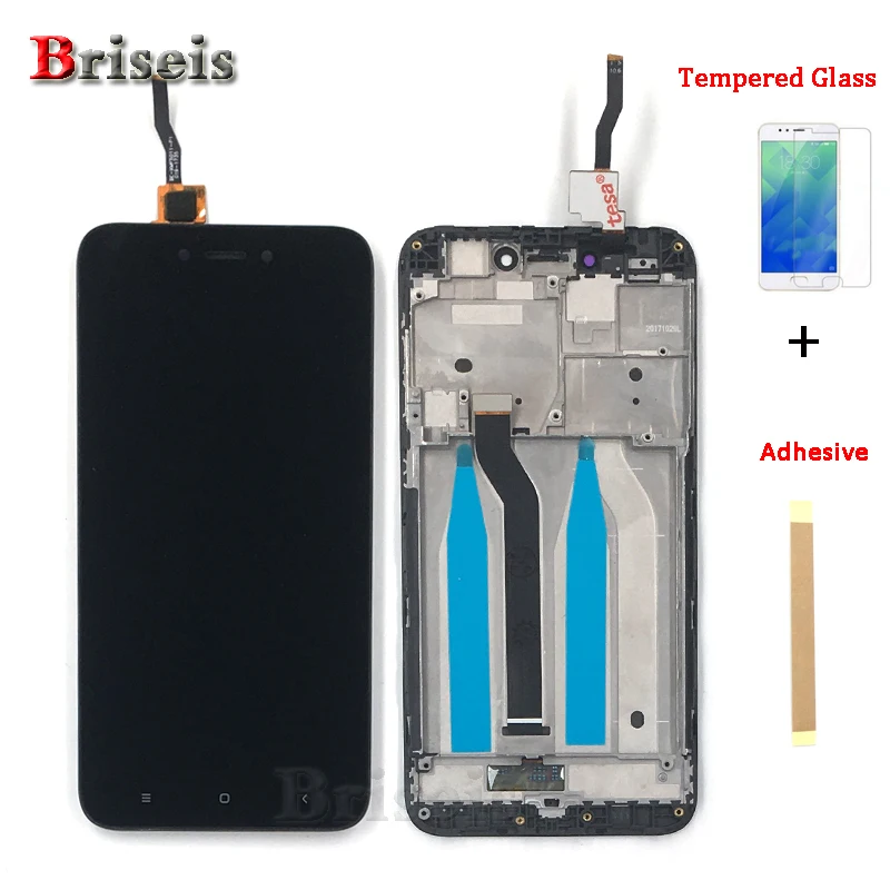briseis Module For Xiaomi Redmi 5A LCD Display Touch Screen Digitizer Assembly For Redmi 5A Mobile Phone LCDs With Middle Frame
briseis Module For Xiaomi Redmi 5A LCD Display Touch Screen Digitizer Assembly For Redmi 5A Mobile Phone LCDs With Middle Frame