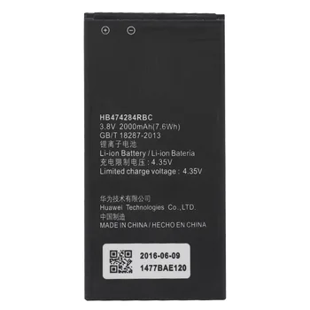 Replacement Phone Battery HB474284RBC For Huawei y550 y560 y625 y635 g521 g620 y5 C8816 honor 3c lite 2000mAh
Replacement Phone Battery HB474284RBC For Huawei y550 y560 y625 y635 g521 g620 y5 C8816 honor 3c lite 2000mAh