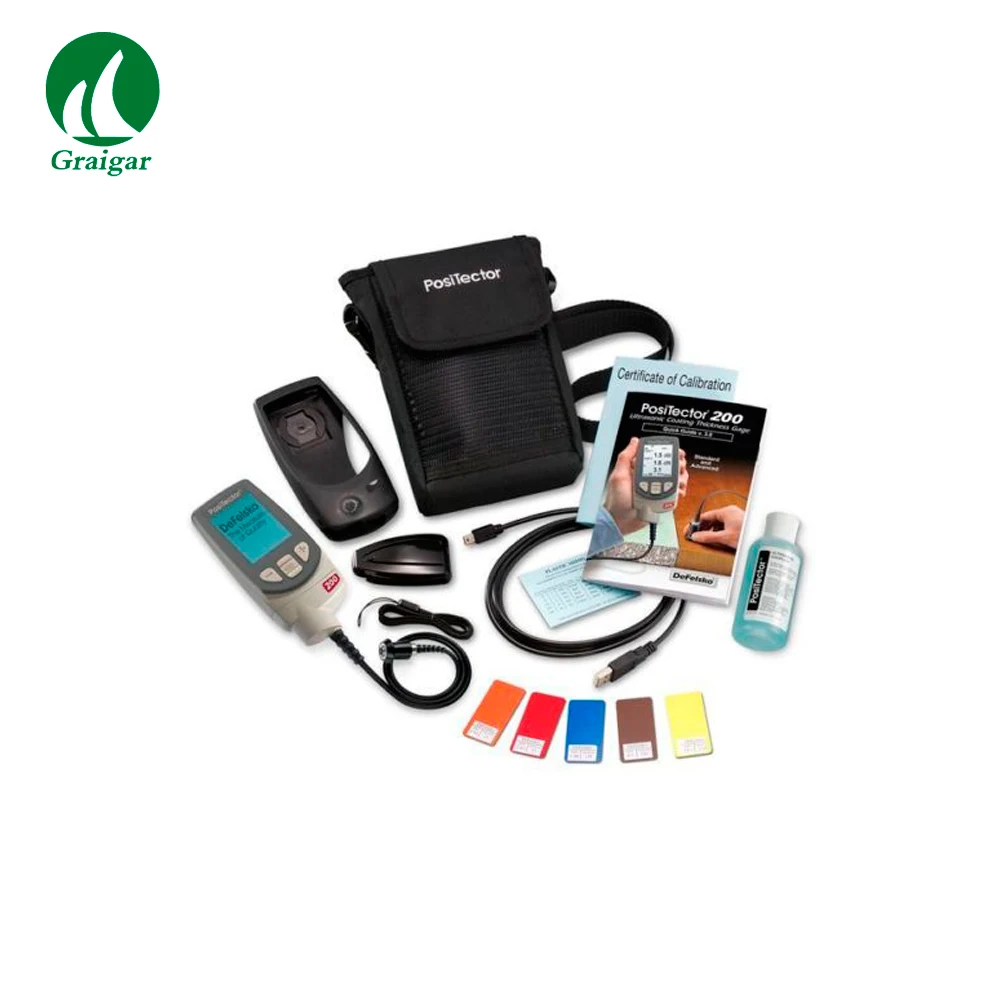 Ultrasonic Thickness Gauge Coating Thickness Gauge Positector 200 Flashing display
Ultrasonic Thickness Gauge Coating Thickness Gauge Positector 200 Flashing display